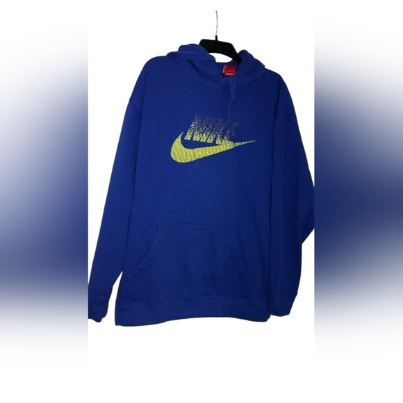 Nike Other - Nike Men's AW77 Futura Pullover Hoodie Jacket Blue XL